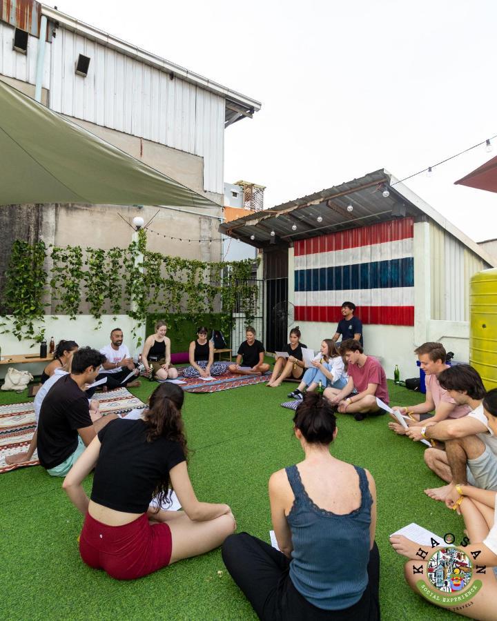 Khao San Social Capsule Hostel Bangkok Dış mekan fotoğraf